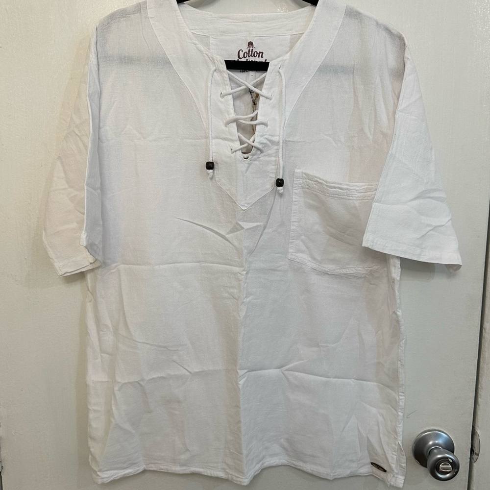 Men’s Cotton Natural Hawaii Shirt